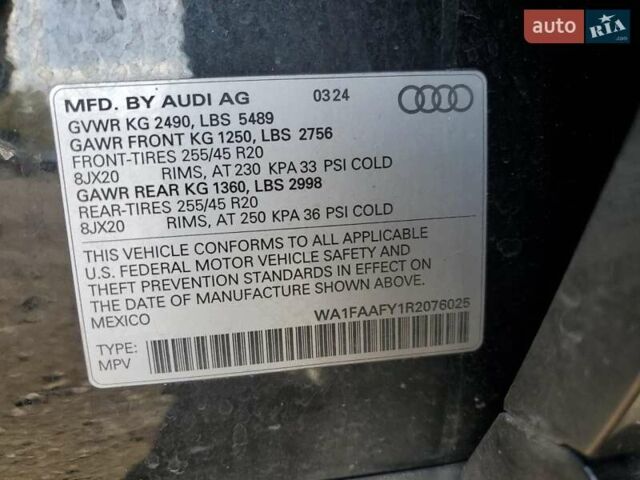Чорний Ауді Ку 5, об'ємом двигуна 1.98 л та пробігом 43 тис. км за 13000 $, фото 12 на Automoto.ua
