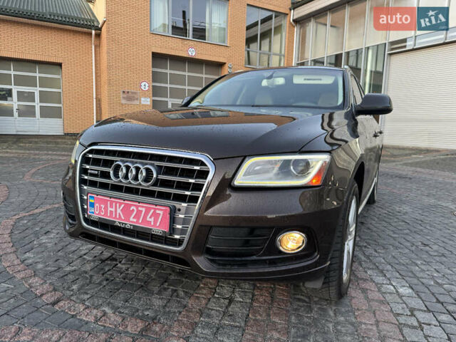 Коричневый Ауди Ку 5, объемом двигателя 2 л и пробегом 240 тыс. км за 13850 $, фото 1 на Automoto.ua