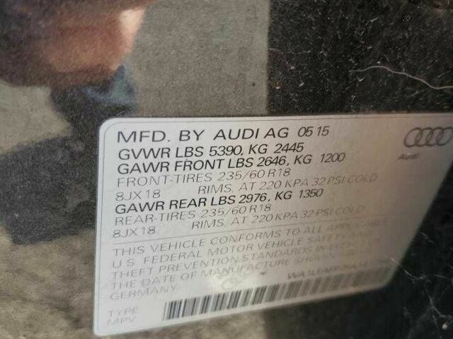 Коричневый Ауди Ку 5, объемом двигателя 2 л и пробегом 154 тыс. км за 2500 $, фото 12 на Automoto.ua