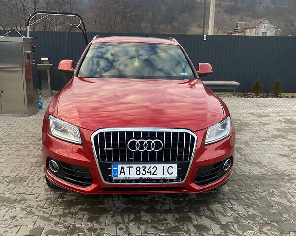 Красный Ауди Ку 5, объемом двигателя 3 л и пробегом 98 тыс. км за 15550 $, фото 1 на Automoto.ua