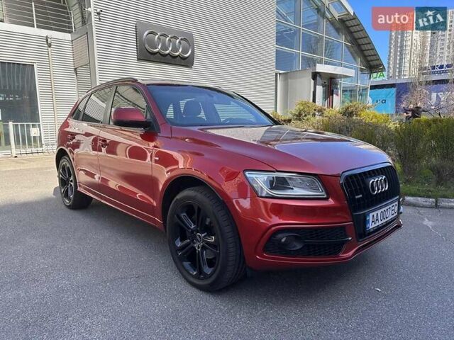 Красный Ауди Ку 5, объемом двигателя 1.98 л и пробегом 124 тыс. км за 20300 $, фото 1 на Automoto.ua