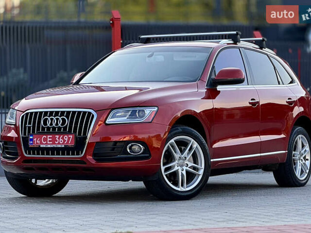 Красный Ауди Ку 5, объемом двигателя 1.98 л и пробегом 242 тыс. км за 13550 $, фото 1 на Automoto.ua