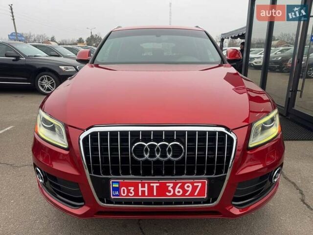Красный Ауди Ку 5, объемом двигателя 2 л и пробегом 184 тыс. км за 17300 $, фото 2 на Automoto.ua