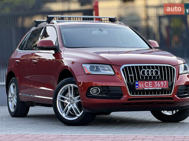 Красный Ауди Ку 5, объемом двигателя 1.98 л и пробегом 242 тыс. км за 13550 $, фото 3 на Automoto.ua