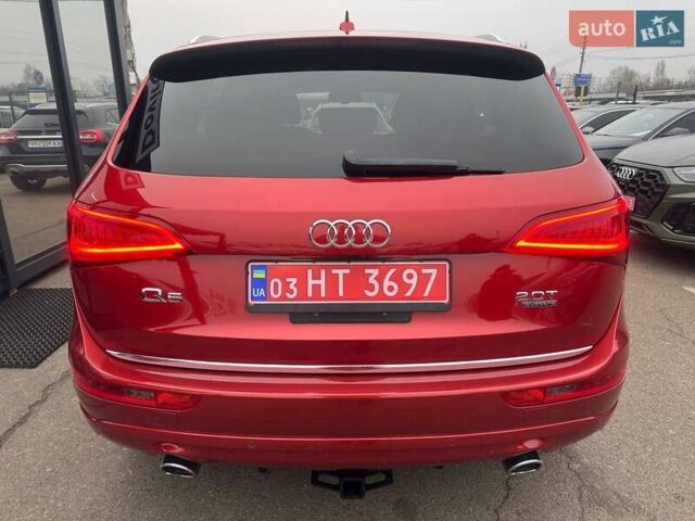 Красный Ауди Ку 5, объемом двигателя 2 л и пробегом 184 тыс. км за 17300 $, фото 4 на Automoto.ua