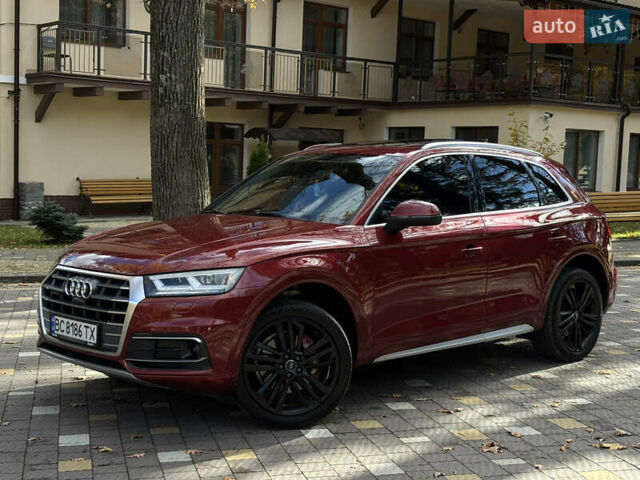 Ауді Ку 5 2017 у Трускавце на Automoto.ua Червоний Ауді Ку 5, об'ємом двигуна 1.98 л та пробігом 163 тис. км за 25700 $, фото 2 на Automoto.ua