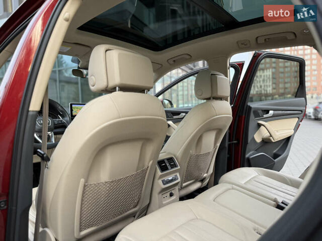 Червоний Ауді Ку 5, об'ємом двигуна 1.98 л та пробігом 51 тис. км за 28900 $, фото 54 на Automoto.ua