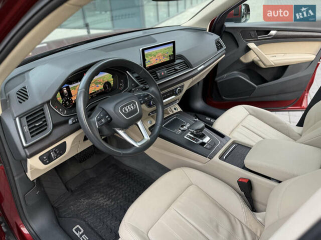 Червоний Ауді Ку 5, об'ємом двигуна 1.98 л та пробігом 51 тис. км за 28900 $, фото 33 на Automoto.ua