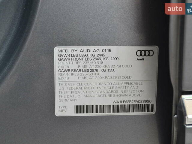 Ауди Ку 5, объемом двигателя 1.98 л и пробегом 207 тыс. км за 15299 $, фото 153 на Automoto.ua