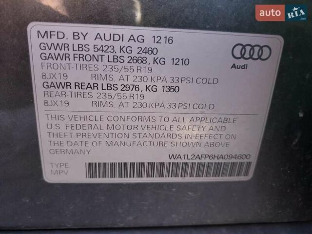 Ауди Ку 5, объемом двигателя 1.98 л и пробегом 147 тыс. км за 3500 $, фото 12 на Automoto.ua