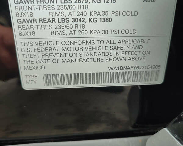 Ауди Ку 5, объемом двигателя 1.98 л и пробегом 140 тыс. км за 27500 $, фото 2 на Automoto.ua