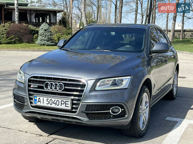 Серый Ауди Ку 5, объемом двигателя 3 л и пробегом 190 тыс. км за 17000 $, фото 2 на Automoto.ua