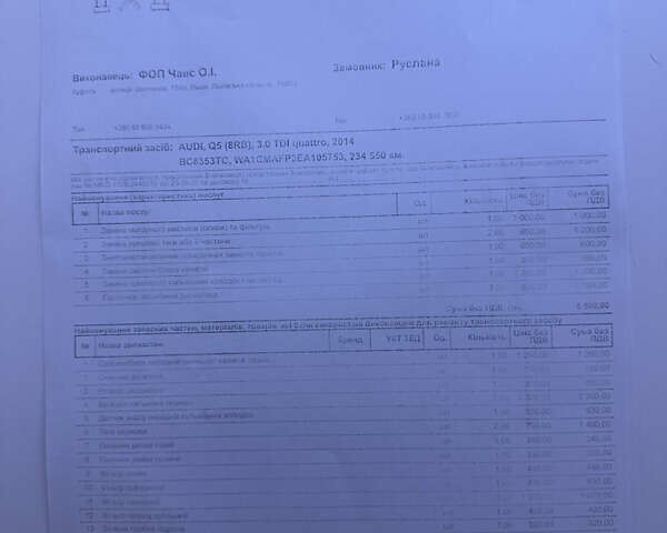 Серый Ауди Ку 5, объемом двигателя 2.97 л и пробегом 241 тыс. км за 18300 $, фото 12 на Automoto.ua