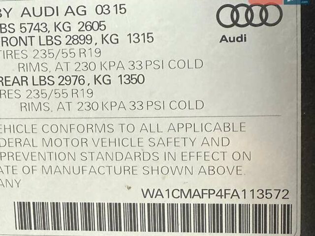 Серый Ауди Ку 5, объемом двигателя 2.97 л и пробегом 165 тыс. км за 18900 $, фото 35 на Automoto.ua