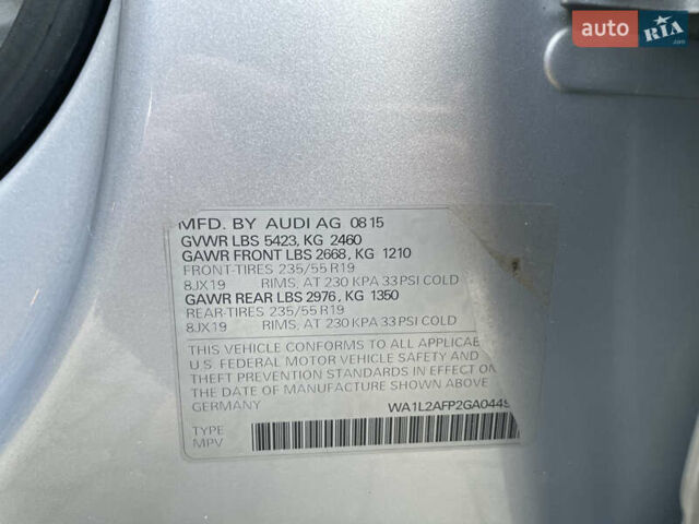 Серый Ауди Ку 5, объемом двигателя 1.99 л и пробегом 185 тыс. км за 15000 $, фото 11 на Automoto.ua
