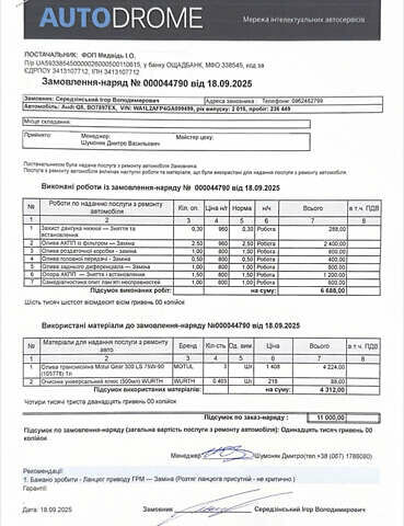 Сірий Ауді Ку 5, об'ємом двигуна 1.98 л та пробігом 238 тис. км за 18200 $, фото 10 на Automoto.ua