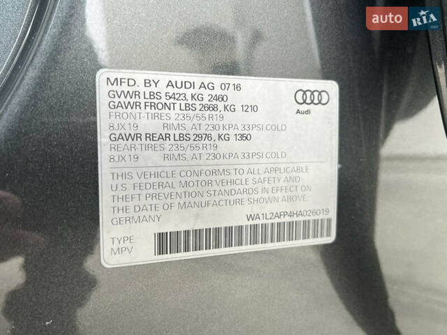 Серый Ауди Ку 5, объемом двигателя 2 л и пробегом 213 тыс. км за 15500 $, фото 54 на Automoto.ua