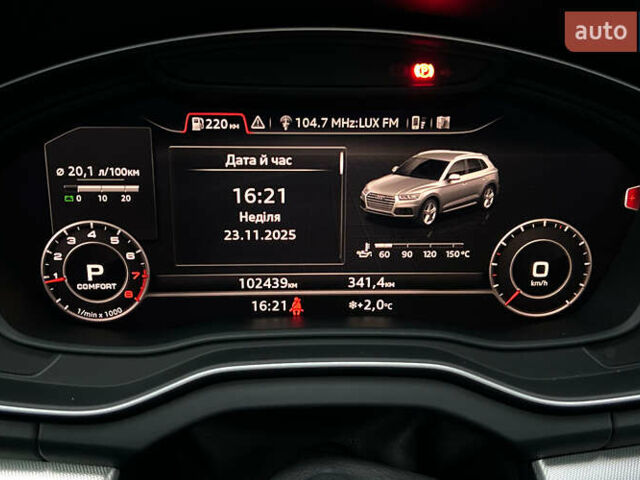 Сірий Ауді Ку 5, об'ємом двигуна 1.98 л та пробігом 103 тис. км за 29850 $, фото 15 на Automoto.ua