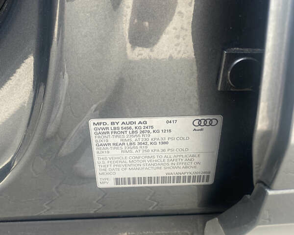Сірий Ауді Ку 5, об'ємом двигуна 2 л та пробігом 210 тис. км за 21600 $, фото 22 на Automoto.ua