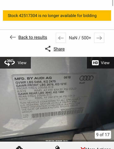 Сірий Ауді Ку 5, об'ємом двигуна 1.98 л та пробігом 147 тис. км за 24900 $, фото 17 на Automoto.ua