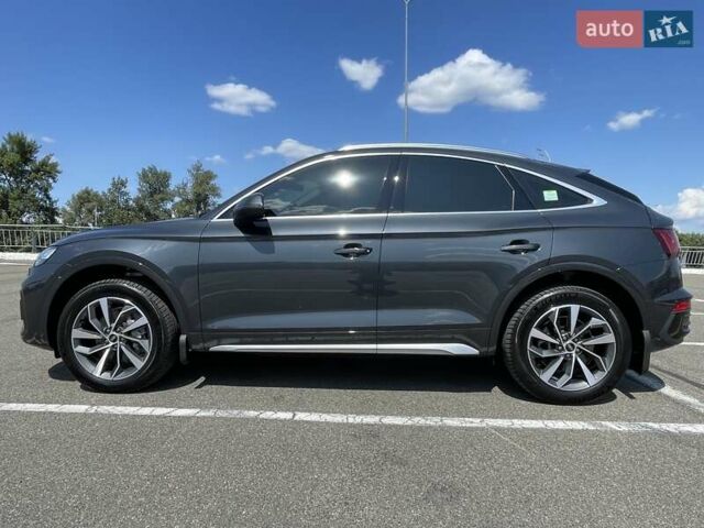 Ауди Ку 5 2022 в Киеве на Automoto.ua Серый Ауди Ку 5, объемом двигателя 1.97 л и пробегом 30 тыс. км за 55500 $, фото 1 на Automoto.ua