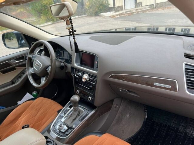 Ауди Ку 5 2012 в Славянске на Automoto.ua Синий Ауди Ку 5, объемом двигателя 2 л и пробегом 321 тыс. км за 14500 $, фото 10 на Automoto.ua