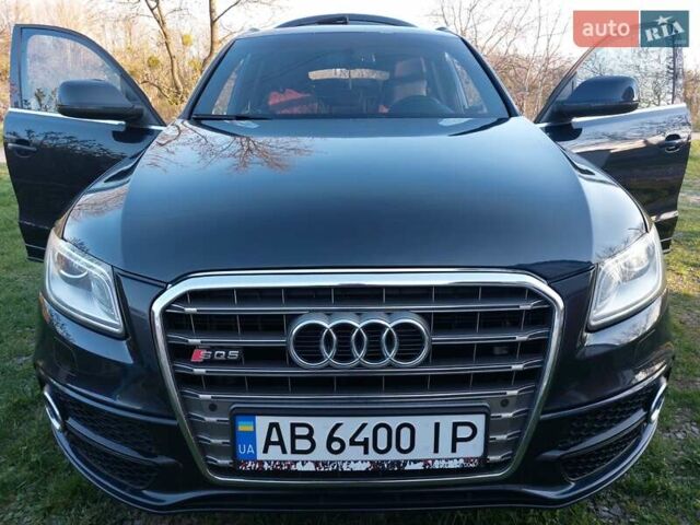 Синий Ауди Ку 5, объемом двигателя 3 л и пробегом 299 тыс. км за 16000 $, фото 4 на Automoto.ua