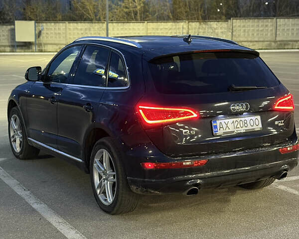 Синий Ауди Ку 5, объемом двигателя 2 л и пробегом 240 тыс. км за 17000 $, фото 1 на Automoto.ua