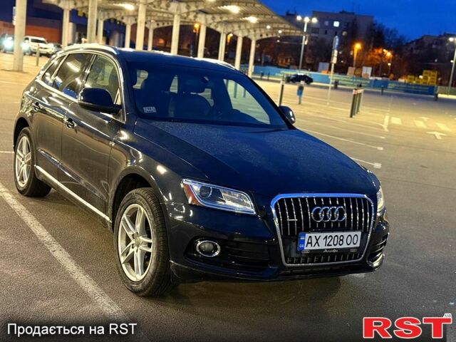 Синий Ауди Ку 5, объемом двигателя 2 л и пробегом 220 тыс. км за 16500 $, фото 2 на Automoto.ua