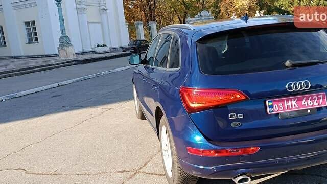 Ауді Ку 5 2013 у Желтых Водах на Automoto.ua Синій Ауді Ку 5, об'ємом двигуна 1.98 л та пробігом 224 тис. км за 14750 $, фото 15 на Automoto.ua