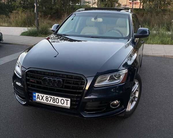 Ауди Ку 5 2013 в Харькове на Automoto.ua Синий Ауди Ку 5, объемом двигателя 2 л и пробегом 240 тыс. км за 16000 $, фото 2 на Automoto.ua