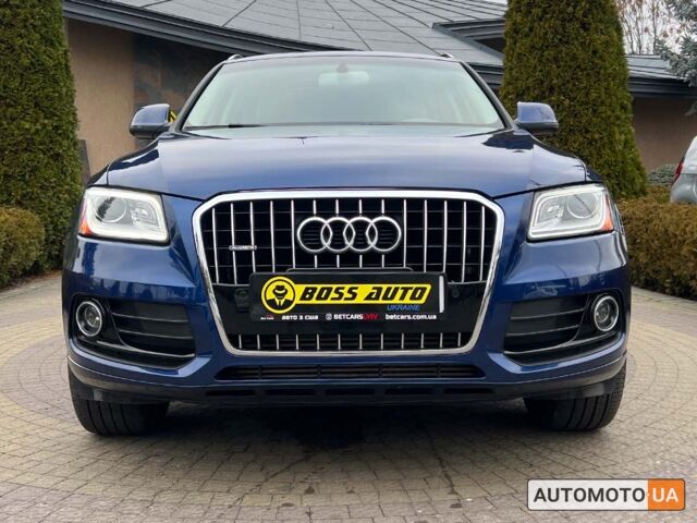 Синий Ауди Ку 5, объемом двигателя 3 л и пробегом 120 тыс. км за 23200 $, фото 1 на Automoto.ua