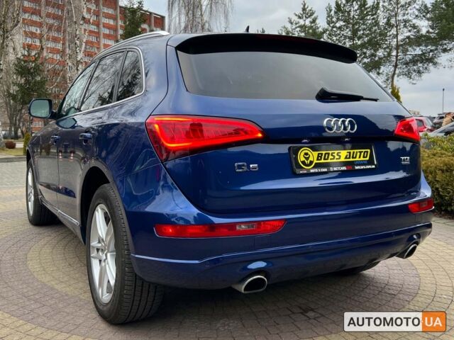 Синий Ауди Ку 5, объемом двигателя 3 л и пробегом 120 тыс. км за 23200 $, фото 4 на Automoto.ua