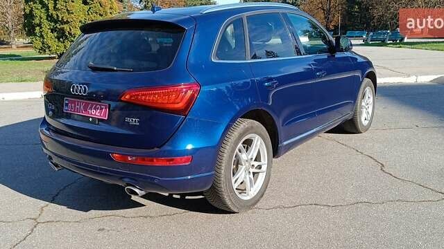 Ауді Ку 5 2013 у Желтых Водах на Automoto.ua Синій Ауді Ку 5, об'ємом двигуна 1.98 л та пробігом 224 тис. км за 14750 $, фото 20 на Automoto.ua