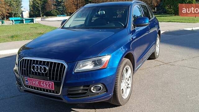 Ауді Ку 5 2013 у Желтых Водах на Automoto.ua Синій Ауді Ку 5, об'ємом двигуна 1.98 л та пробігом 224 тис. км за 14750 $, фото 4 на Automoto.ua