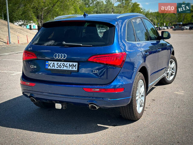 Синий Ауди Ку 5, объемом двигателя 2.97 л и пробегом 130 тыс. км за 21300 $, фото 3 на Automoto.ua