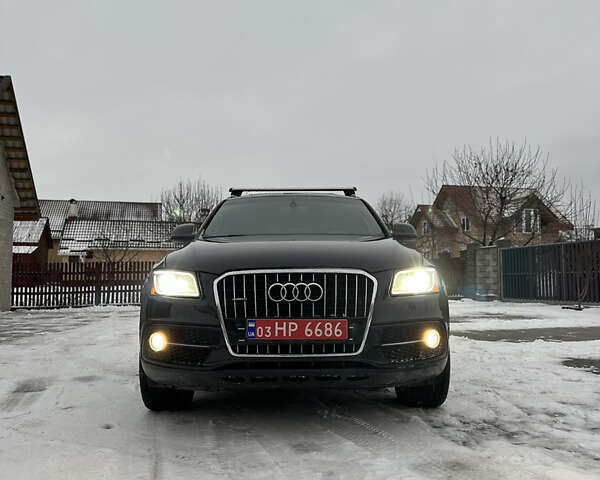 Синий Ауди Ку 5, объемом двигателя 3 л и пробегом 204 тыс. км за 11650 $, фото 2 на Automoto.ua