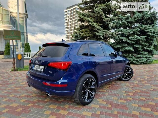 Синий Ауди Ку 5, объемом двигателя 2 л и пробегом 189 тыс. км за 18500 $, фото 2 на Automoto.ua