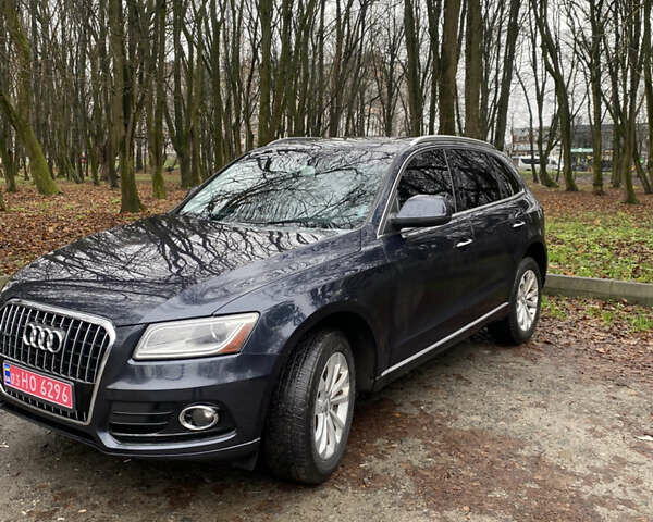 Синий Ауди Ку 5, объемом двигателя 2 л и пробегом 237 тыс. км за 15000 $, фото 1 на Automoto.ua