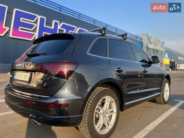 Синий Ауди Ку 5, объемом двигателя 3 л и пробегом 215 тыс. км за 18700 $, фото 2 на Automoto.ua