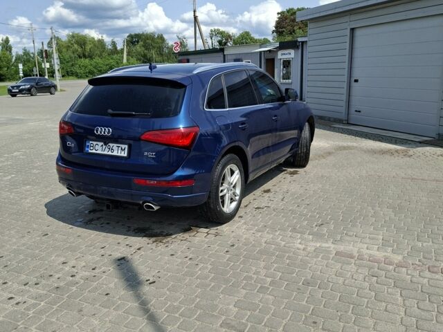 Синий Ауди Ку 5, объемом двигателя 2 л и пробегом 260 тыс. км за 13500 $, фото 2 на Automoto.ua