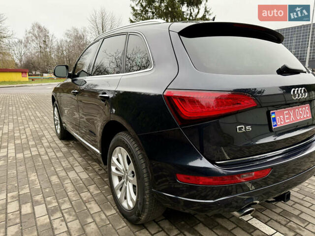 Синий Ауди Ку 5, объемом двигателя 2 л и пробегом 220 тыс. км за 15900 $, фото 3 на Automoto.ua