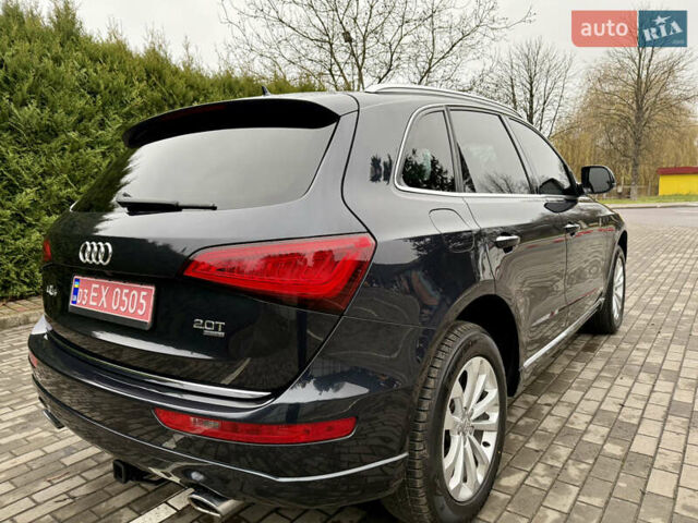 Синий Ауди Ку 5, объемом двигателя 2 л и пробегом 220 тыс. км за 15900 $, фото 2 на Automoto.ua