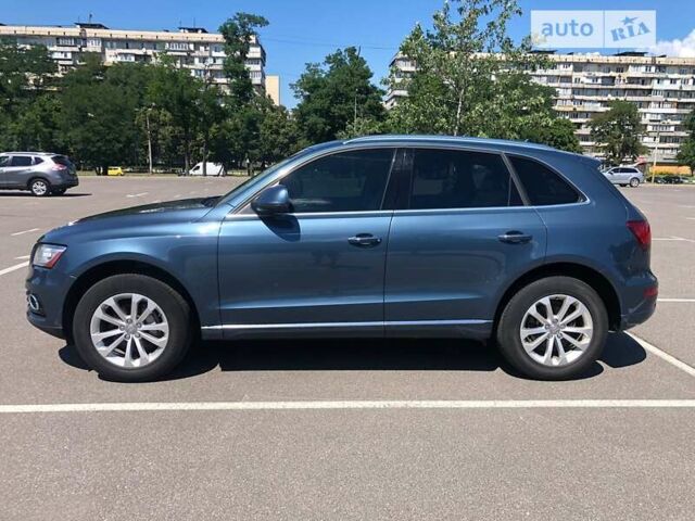 Синий Ауди Ку 5, объемом двигателя 1.98 л и пробегом 120 тыс. км за 16500 $, фото 4 на Automoto.ua