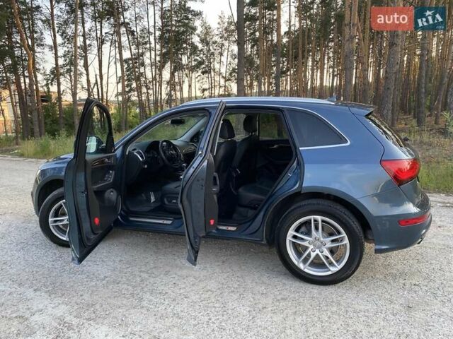 Синий Ауди Ку 5, объемом двигателя 3 л и пробегом 117 тыс. км за 21490 $, фото 5 на Automoto.ua