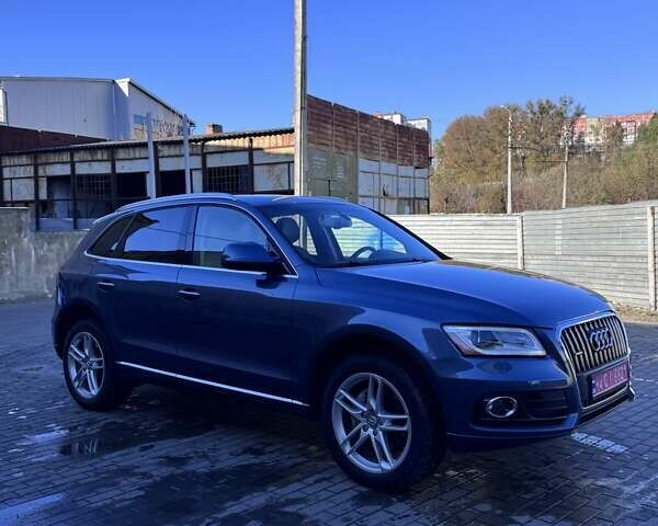 Синій Ауді Ку 5, об'ємом двигуна 2 л та пробігом 215 тис. км за 14500 $, фото 10 на Automoto.ua