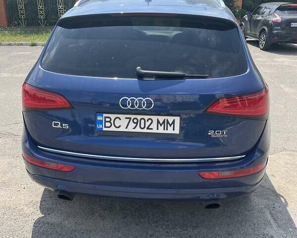 Ауді Ку 5 2015 у Києві на Automoto.ua Синій Ауді Ку 5, об'ємом двигуна 1.98 л та пробігом 142 тис. км за 19900 $, фото 3 на Automoto.ua