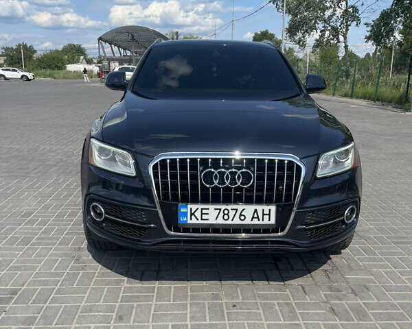 Синий Ауди Ку 5, объемом двигателя 3 л и пробегом 161 тыс. км за 18700 $, фото 3 на Automoto.ua