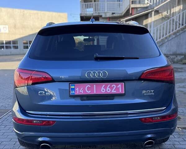 Синій Ауді Ку 5, об'ємом двигуна 2 л та пробігом 215 тис. км за 14500 $, фото 4 на Automoto.ua