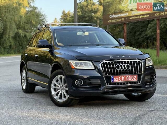 Ауди Ку 5 2015 в Трускавце на Automoto.ua Синий Ауди Ку 5, объемом двигателя 2 л и пробегом 150 тыс. км за 16300 $, фото 5 на Automoto.ua